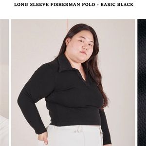 Big bud press fisherman polo long sleeve